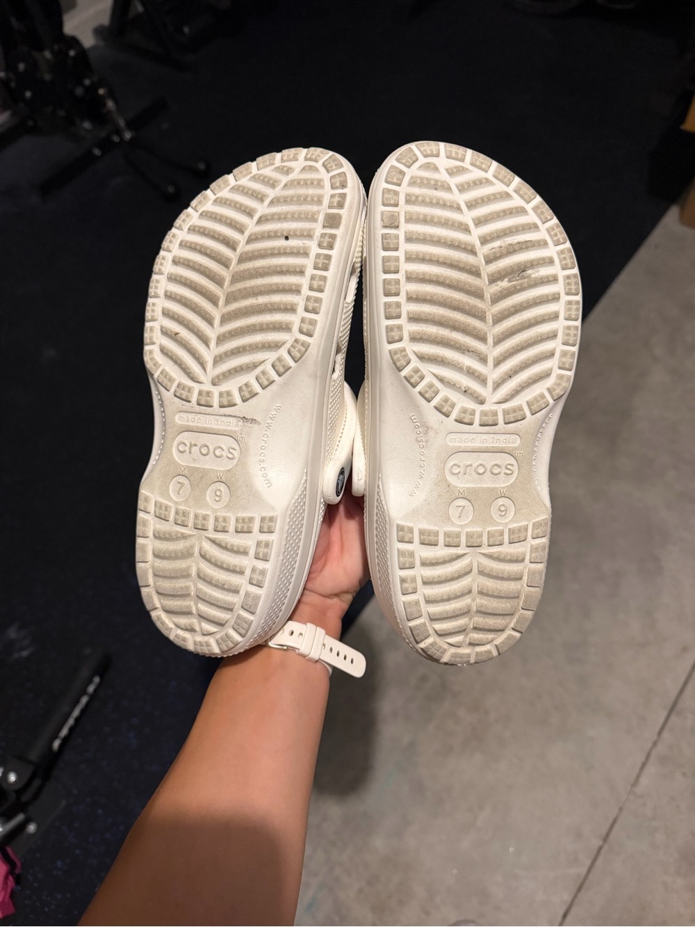 White Crocs - Picture 2 of 2